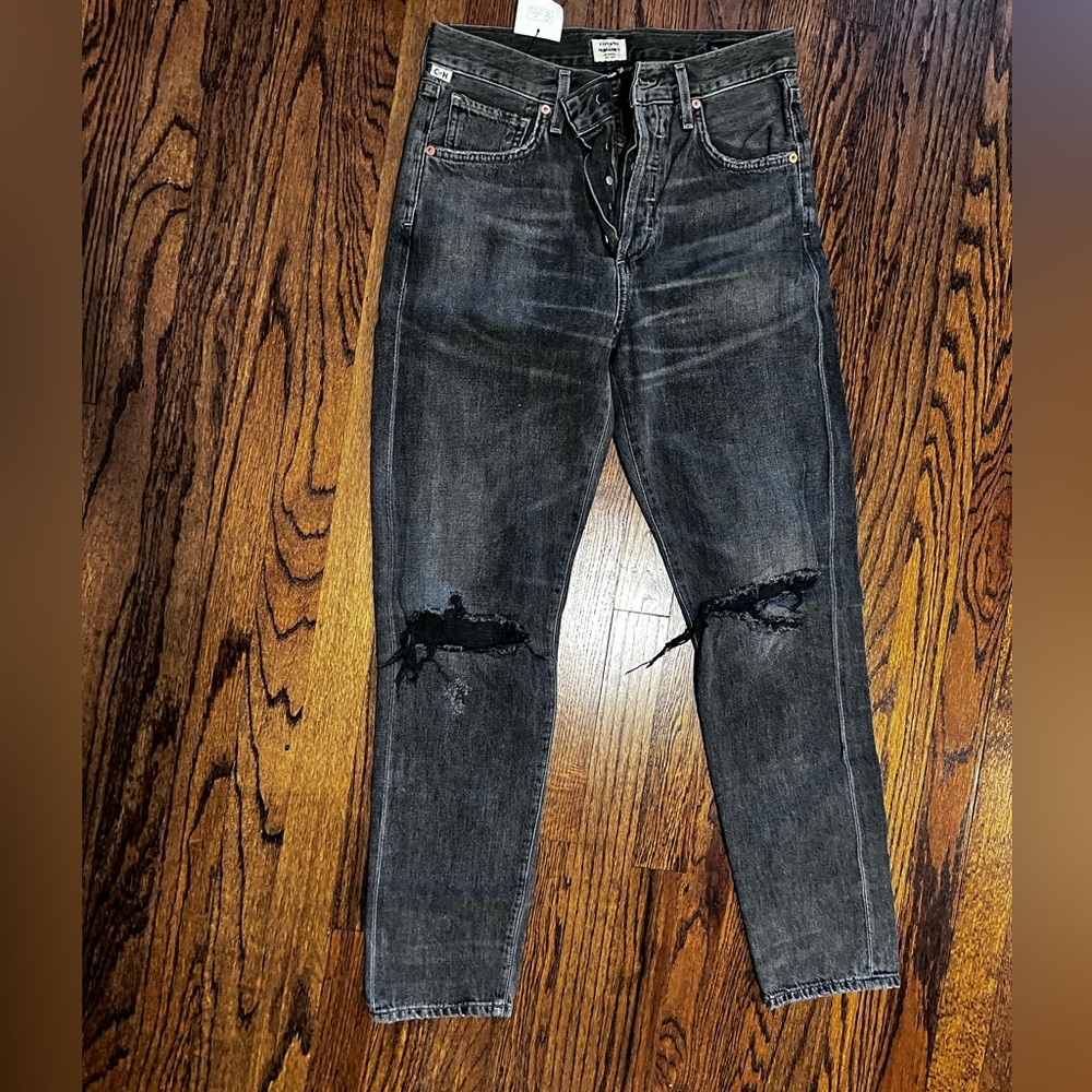 Citizens Of Humanity Lyia High Rise Crop Size 25